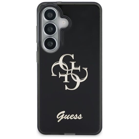 Guess IML Big Metal 4G Script case for Samsung Galaxy S26 - black