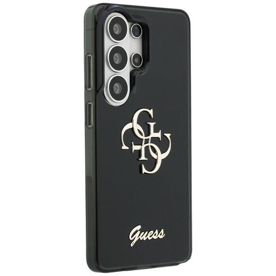 Guess IML Big Metal 4G Script case for Samsung Galaxy S26 Ultra - black