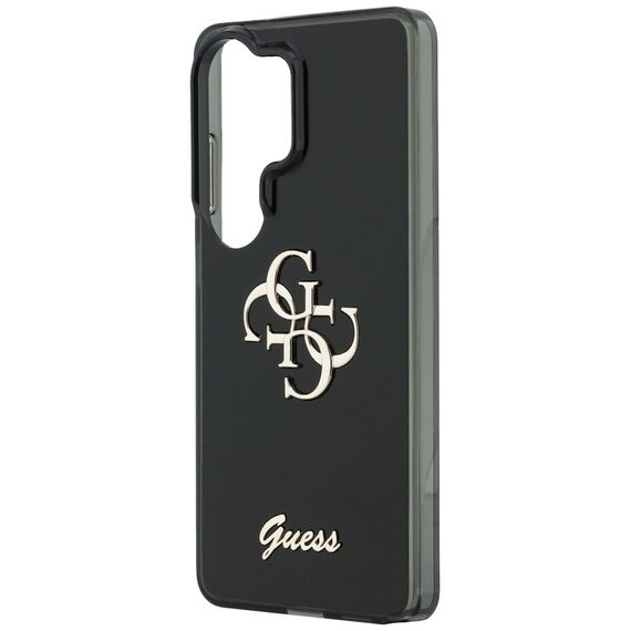 Guess IML Big Metal 4G Script case for Samsung Galaxy S26 Ultra - black