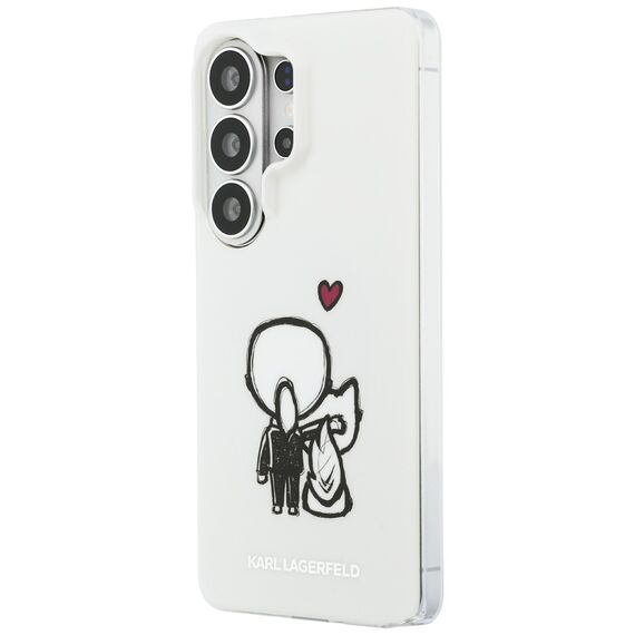 Karl Lagerfeld IML Karl&amp;Choupette MagSafe Case for Samsung Galaxy S26 Ultra - Transparent
