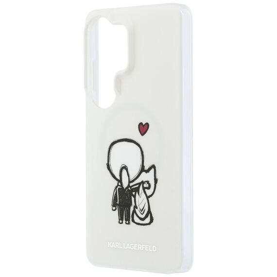 Karl Lagerfeld IML Karl&amp;Choupette MagSafe Case for Samsung Galaxy S26 Ultra - Transparent