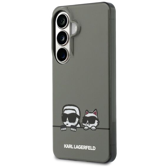 Karl Lagerfeld IML Peekaboo Karl&amp;Choupette MagSafe Case for Samsung Galaxy S26 - Black
