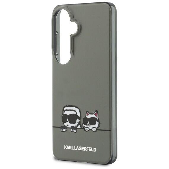 Karl Lagerfeld IML Peekaboo Karl&amp;Choupette MagSafe Case for Samsung Galaxy S26 - Black