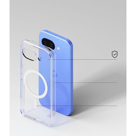 Ringke Fusion Magnetic MagSafe Case for Google Pixel 10A - Clear