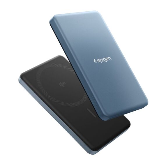 Spigen EA2205MQ Essential MagSafe 5000MAH 22.5W QI2 Power Bank - Navy Blue
