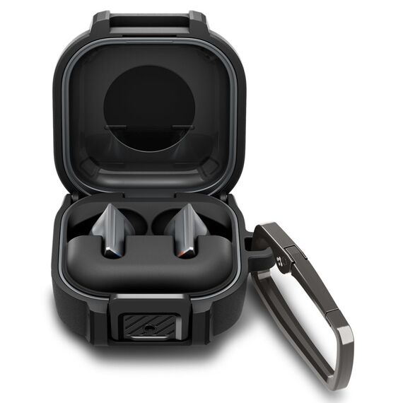 Spigen Lock Fit Case for Samsung Galaxy Buds 4 / 4 Pro - Matte Black