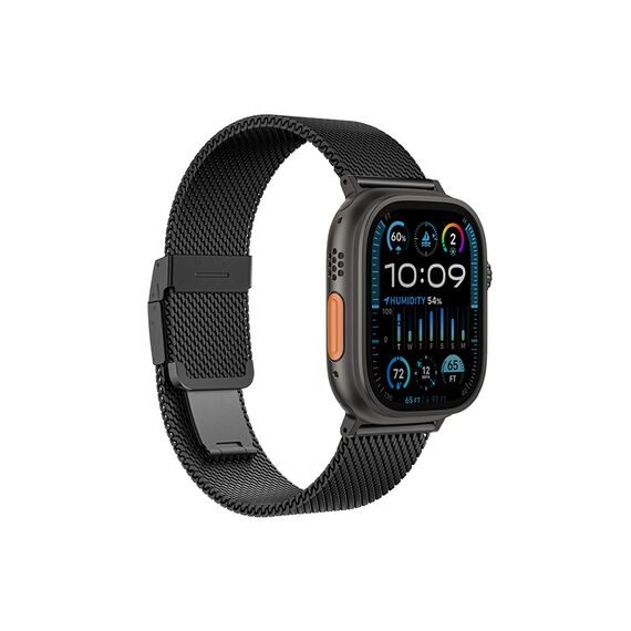 AMAZINGTHING Titan Premium Metal Band Titanium Black 49,46,45mm 44/42mm 41mm / 40mm / 38mm