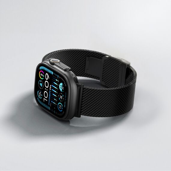 AMAZINGTHING Titan Premium Metal Band Titanium Black 49,46,45mm 44/42mm 41mm / 40mm / 38mm
