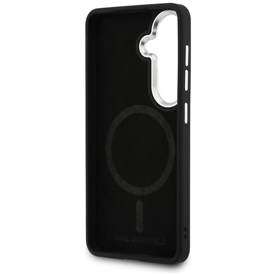 Karl Lagerfeld Embossed Ring Initials MagSafe Case for Samsung Galaxy S26 - Brown