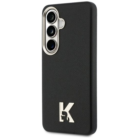 Karl Lagerfeld K Metal Logo MagSafe Case for Samsung Galaxy S26 - Black