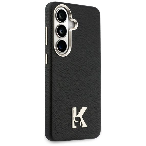 Karl Lagerfeld K Metal Logo MagSafe Case for Samsung Galaxy S26 - Black
