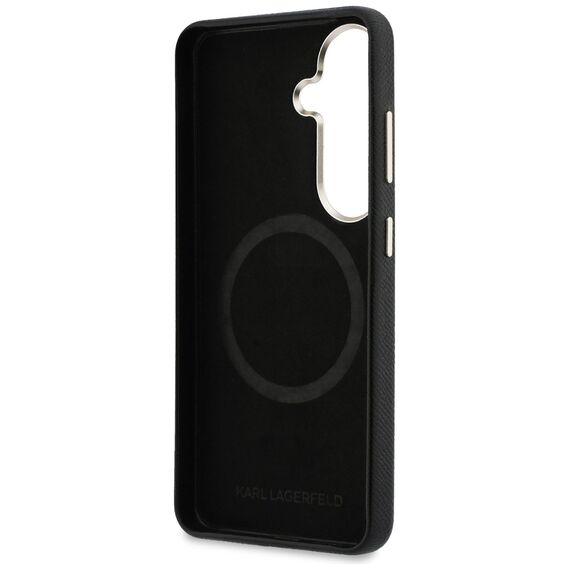 Karl Lagerfeld K Metal Logo MagSafe Case for Samsung Galaxy S26 - Black