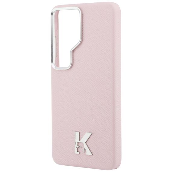 Karl Lagerfeld K Metal Logo MagSafe Case for Samsung Galaxy S26 Ultra - Pink