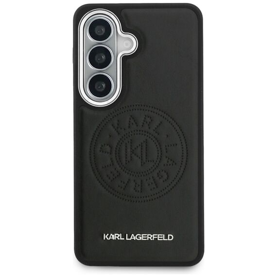 Karl Lagerfeld Perforated KL MagSafe Case for Samsung Galaxy S26 - Black