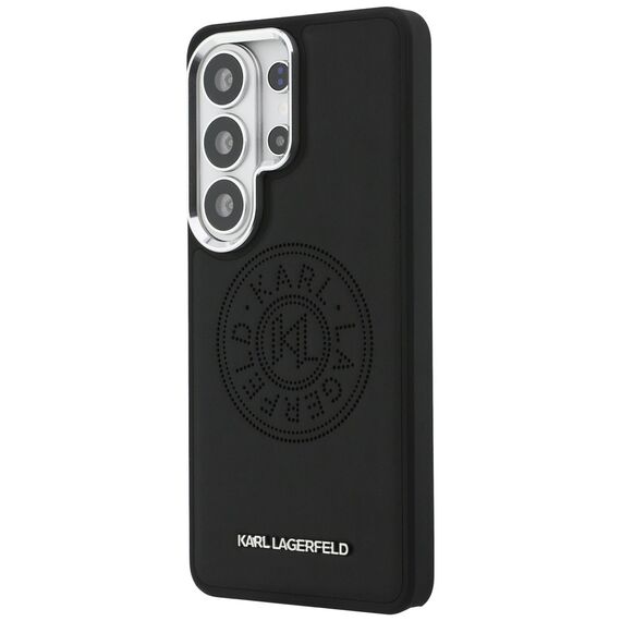 Karl Lagerfeld Perforated KL MagSafe Case for Samsung Galaxy S26 Ultra - Black