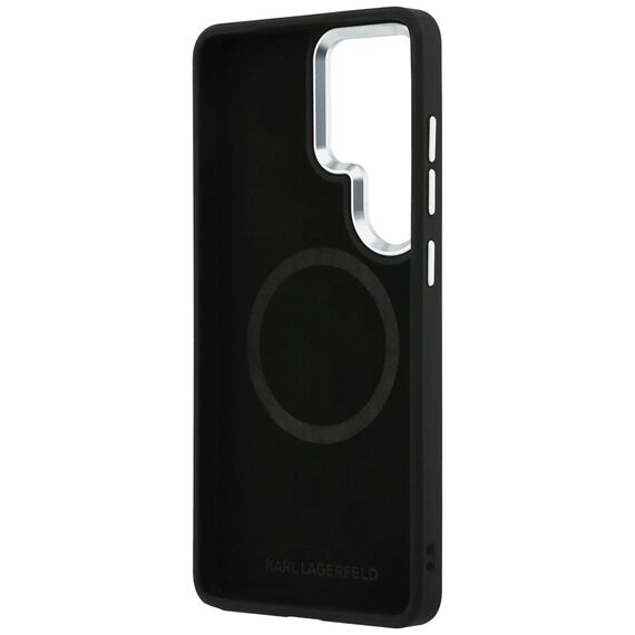 Karl Lagerfeld Perforated KL MagSafe Case for Samsung Galaxy S26 Ultra - Black