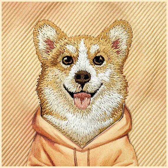 Nimmy Gentle Pets Series Dog MagSafe case for iPhone 17 Pro - orange