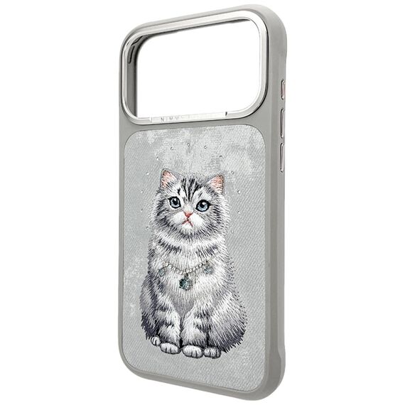 Nimmy Lucky Fashion Cat MagSafe case for iPhone 17 Pro - gray