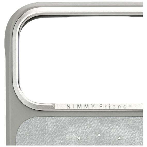 Nimmy Lucky Fashion Cat MagSafe case for iPhone 17 Pro - gray