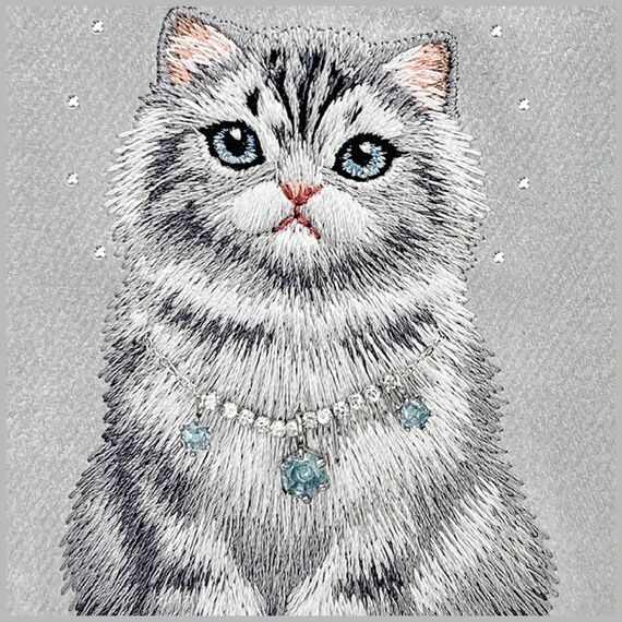 Nimmy Lucky Fashion Cat MagSafe case for iPhone 17 Pro - gray