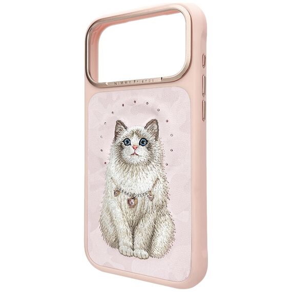 Nimmy Lucky Fashion Cat MagSafe case for iPhone 17 Pro Max - pink