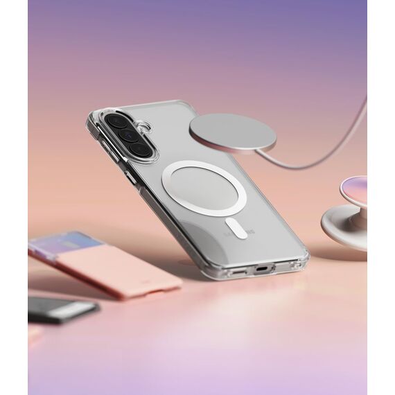 Ringke Fusion Magnetic MagSafe Case for Samsung Galaxy A57 5G - Transparent