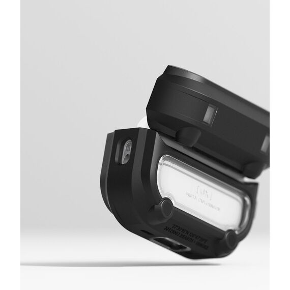 Ringke UX Magnetic Case for AirPods Pro 3 - Black and Clear