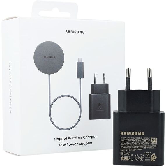 Samsung EP-P2900TBE 25W Wireless Charger with 45W Adapter - Gray - Powerbanks - Smartphone Chargers - Techbox