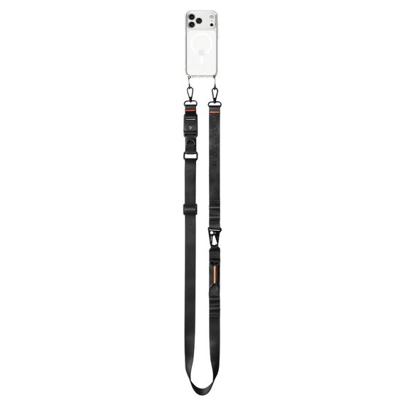 Spigen DA30M Stap Crossbody Phone Lanyard - Black