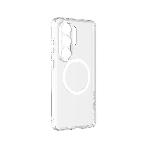 AMAZINGTHNGMininal MagLens Case S26 Ultra Transparent