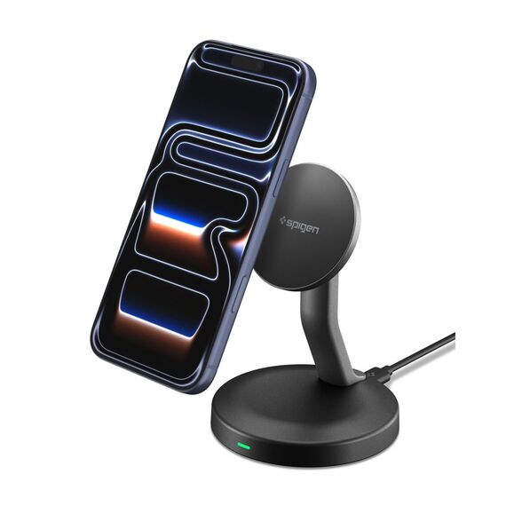 Spigen EF151MS Essential MagSafe 15W Wireless Charger - Black