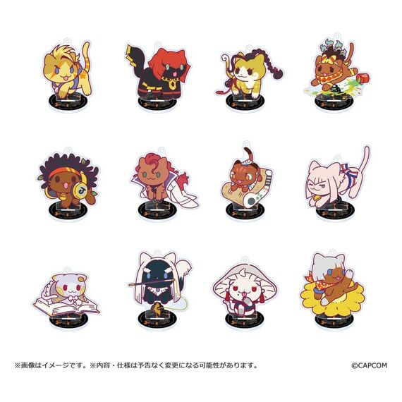 Street Fighter 6 Acrylic Keychain NECO! Blind Box Assortment (12)