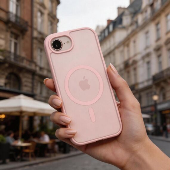 Tech-Protect BasicMag MagSafe Case for iPhone 16e / 17e - Matte Pink