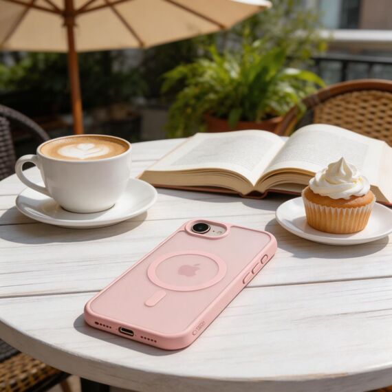 Tech-Protect BasicMag MagSafe Case for iPhone 16e / 17e - Matte Pink