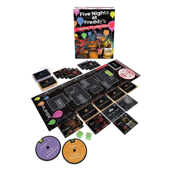 Five Nights at Freddy's - Board Game Survive ´Til 6am / Toys