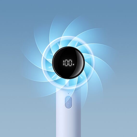Jisulife Handheld Fan 10S 5000mAh Portable USB Fan - Blue - Fan Coolers - Cooling & Heating - Techbox