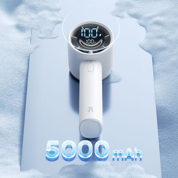 Jisulife Handheld Fan 10S 5000mAh Portable USB Fan - Gray - Fan Coolers - Cooling & Heating - Techbox