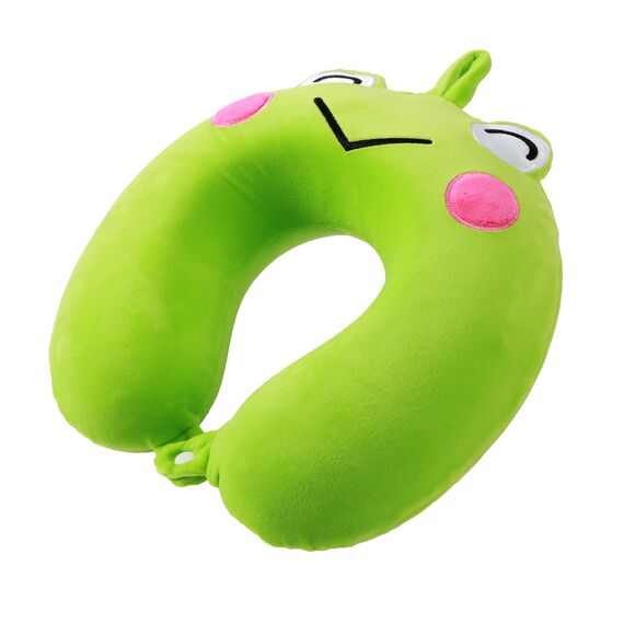 iTotal - Neck Pillow - Froggy - 33 × 30 × 10 cm / Toys