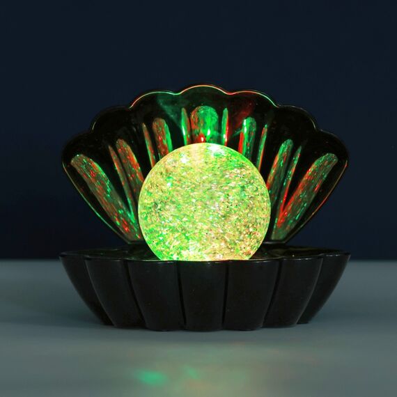iTotal - Shell Lamp - Black - 17.6 × 12.6 × 14.6 cm / Toys