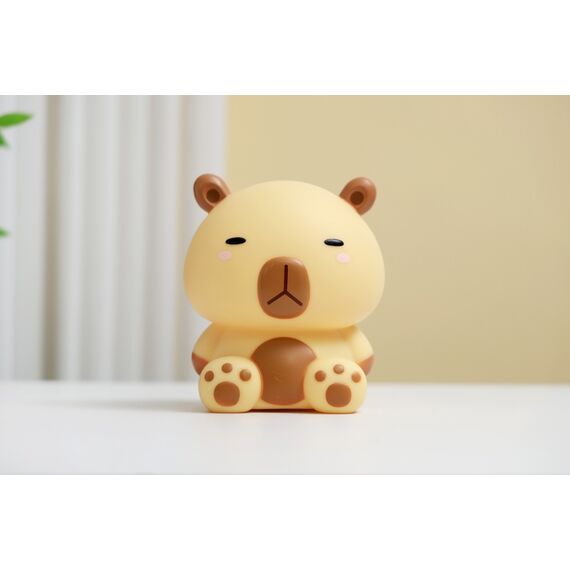 iTotal - Silicone Night Light - Capybara - 13.2 x 10 x 16 cm / Baby and Children