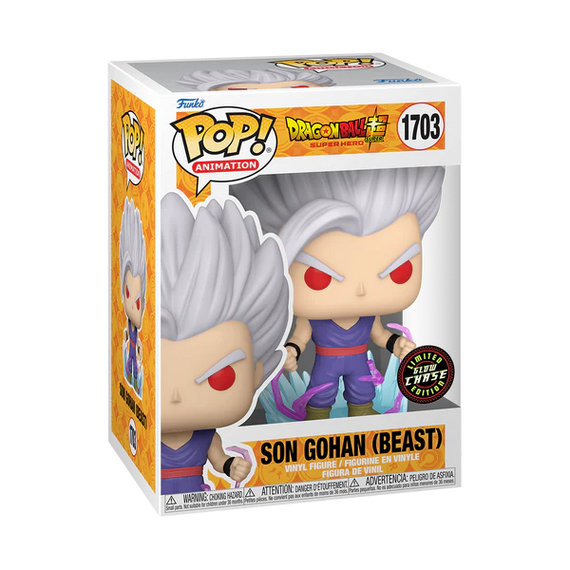 DBS SUPER HERO - POP Animation N° 1703 - Gohan Beast with Chase (GITD) |  Techbox