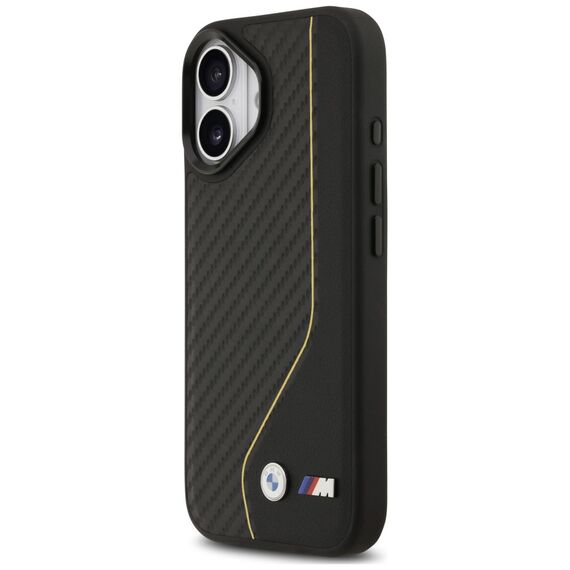 BMW M Carbon Line &amp; Logo MagSafe Case for iPhone 17 - Yellow