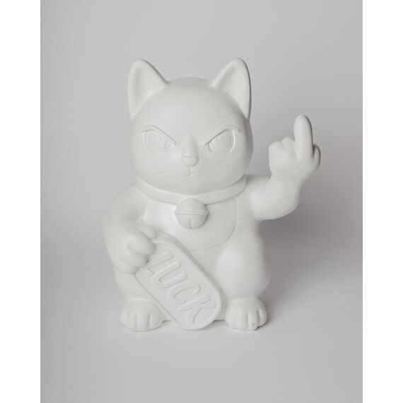 Blogo - Maneki Figure - White - Large / Gadgets