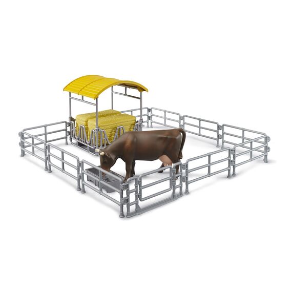 Bruder - Accessories: Hay rack with fences and trough (62612) / Toys