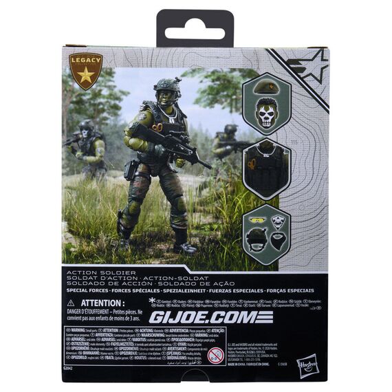 G.I. Joe Classified Series Legacy Collection Action Soldier figure 15cm - Figurines - Collectibles - Techbox