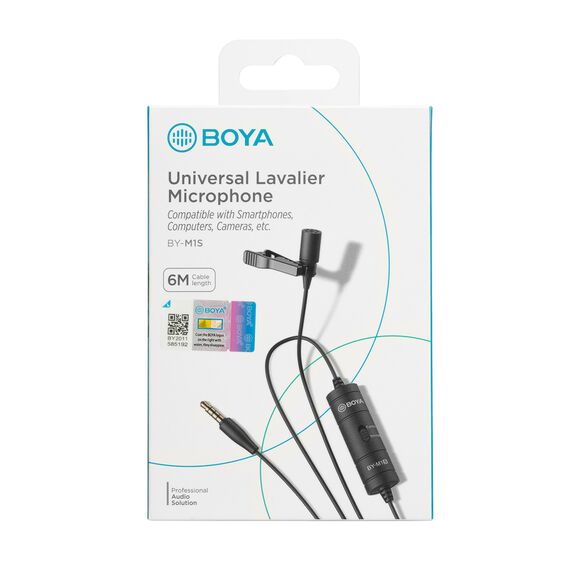 Lavalier Microphone BY-M1S | Techbox