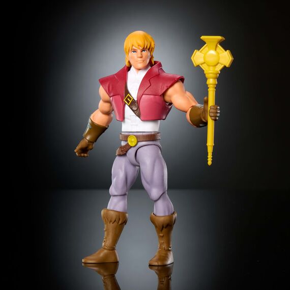 Master of the Universe Cartoon Collection Origins Prince Adam figure 14cm |  Techbox