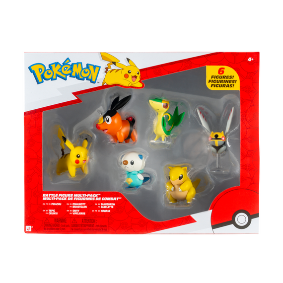 Pokémon - Battle Figure 6 PK (PKW4566) / Toys
