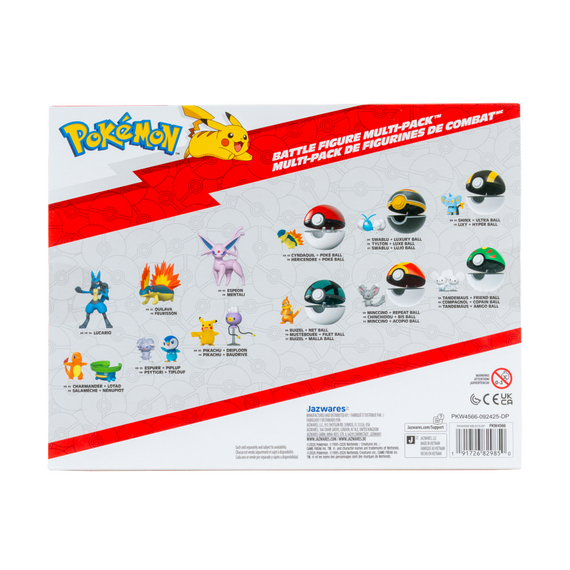Pokémon - Battle Figure 6 PK (PKW4566) / Toys