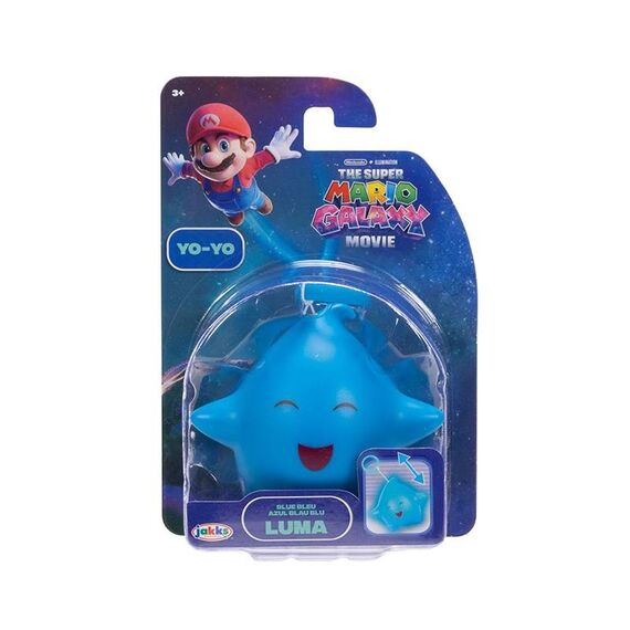 Super Mario Galaxy Movie - Yoyo -  Blue Bleu Luma / Toys